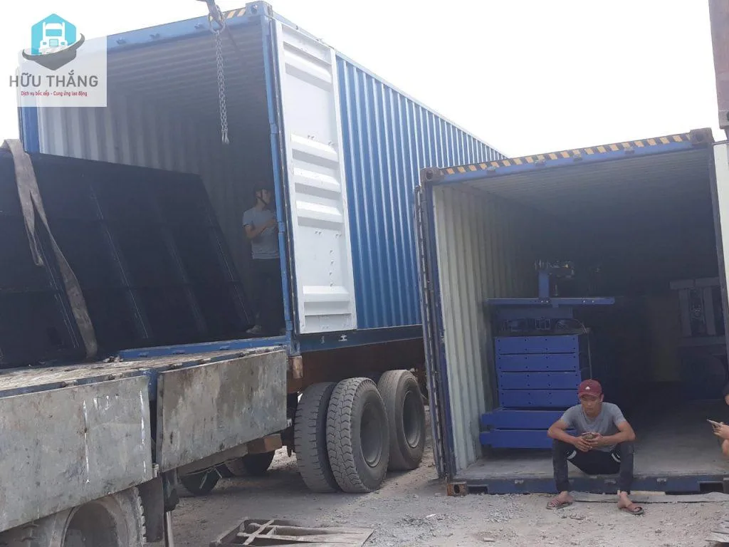 Dịch vụ bốc vác container - Hữu Thắng