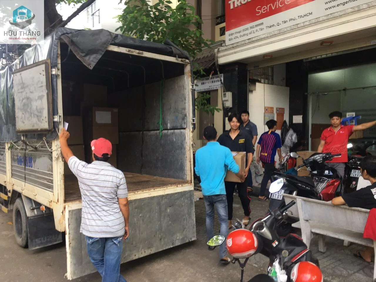 Dịch vụ bốc xếp hàng hóa - Hữu Thắng