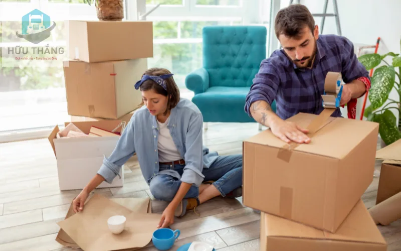 Sắp xếp lại các đồ dùng của bạn.