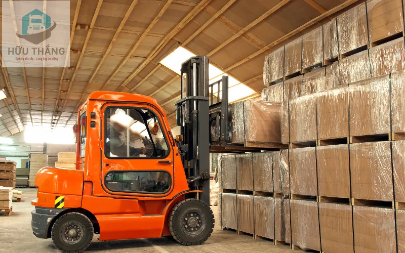 Quy trình thực hiện bốc xếp.