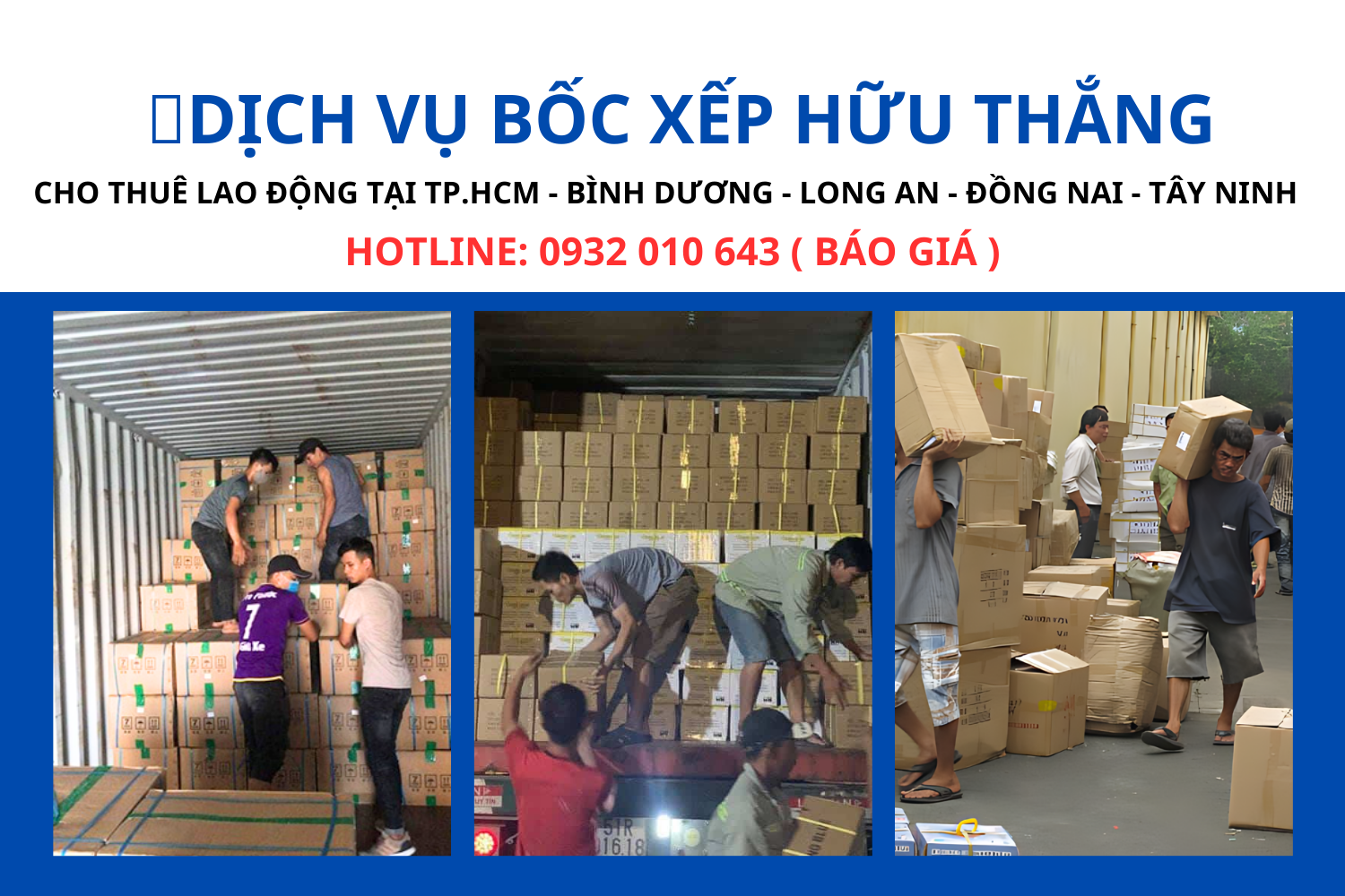 Bốc xếp hàng hóa Cẩm Mỹ