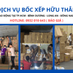 Dịch vụ bốc xếp tại Phú Giáo