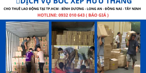 Dịch vụ bốc xếp tại Phú Giáo